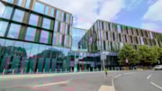 One Angel Square new customer entrance: One Angel Square new customer entrance