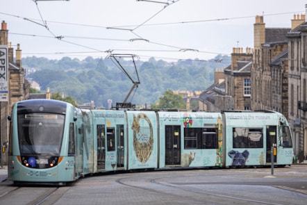 The National Museum of Scotland Tram launched this morning, 4 July. Photo (c) Duncan McGlynn (11)