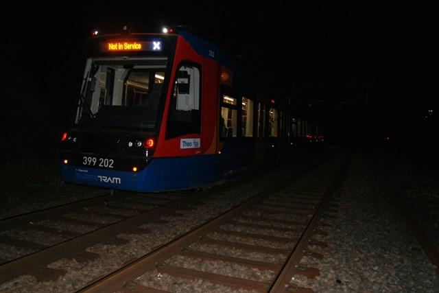 Test running of Tram Train May 2018