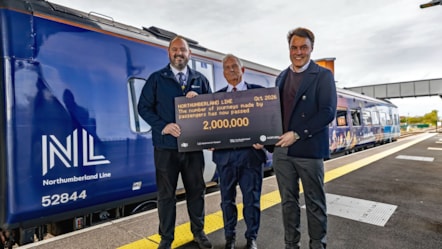 Northumberland Line 2 million journeys