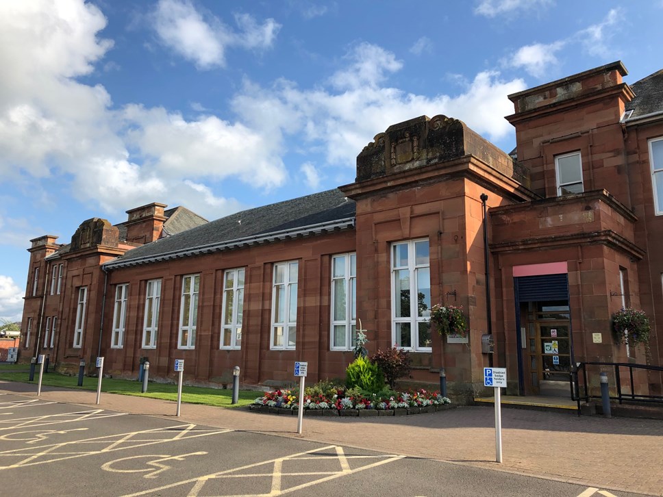 Council headquarters building London Road Kilmarnock