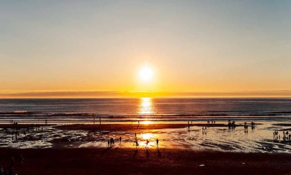 Boardmasters Sophie Harbison beach shot