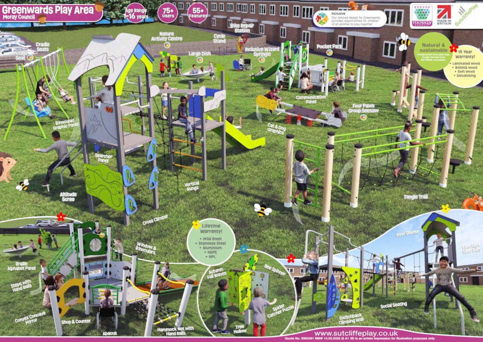 Greenwards Play Park mock up - Sutcliffe