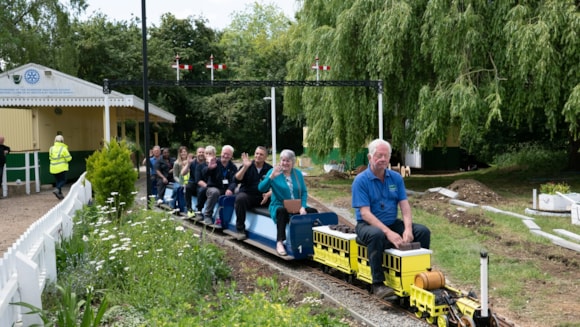 Miniature Railway back on track thanks to volunteers from National Highways and its supply chain: St Neots #2