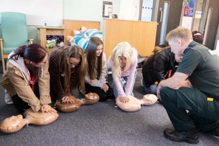 CPR training 2