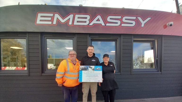 Embassy Truck Park latest to receive Park Mark Freight award