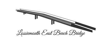 Lossiemouth East Beach Bridge design