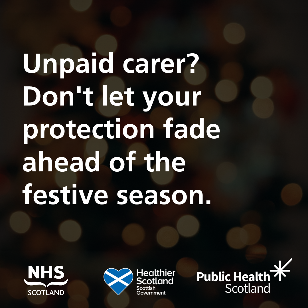 Social Static - unpaid carer - Winter Vaccines (Festive) - November 2023