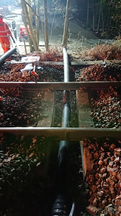 Work to repair landslip at Thorrington