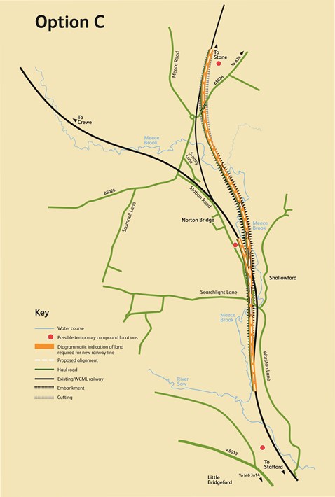 Stafford area improvements