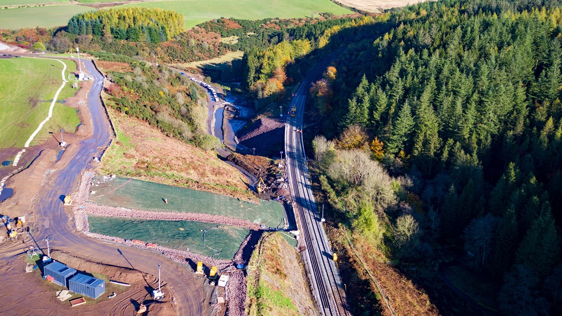 Aberdeen-Dundee rail line to reopen next week: Stonehaven Oct 30 pic1