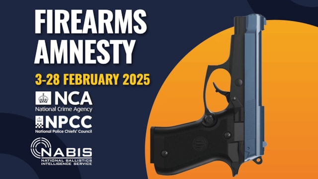 Amnesty to be held for blank firing guns popular with organised criminals