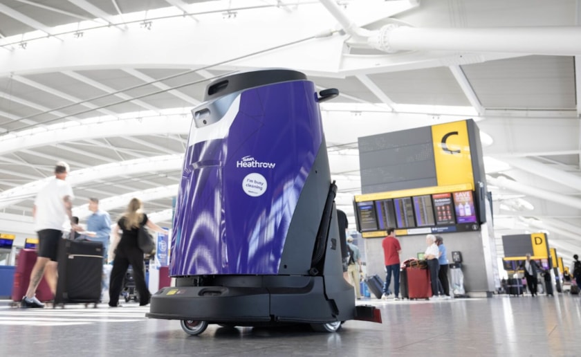 Heathrow Airport - Mitie Cobot