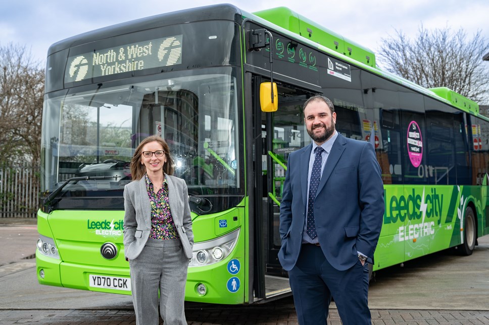 Andrew Cullen & Kayleigh Ingham First Bus N&WY 5