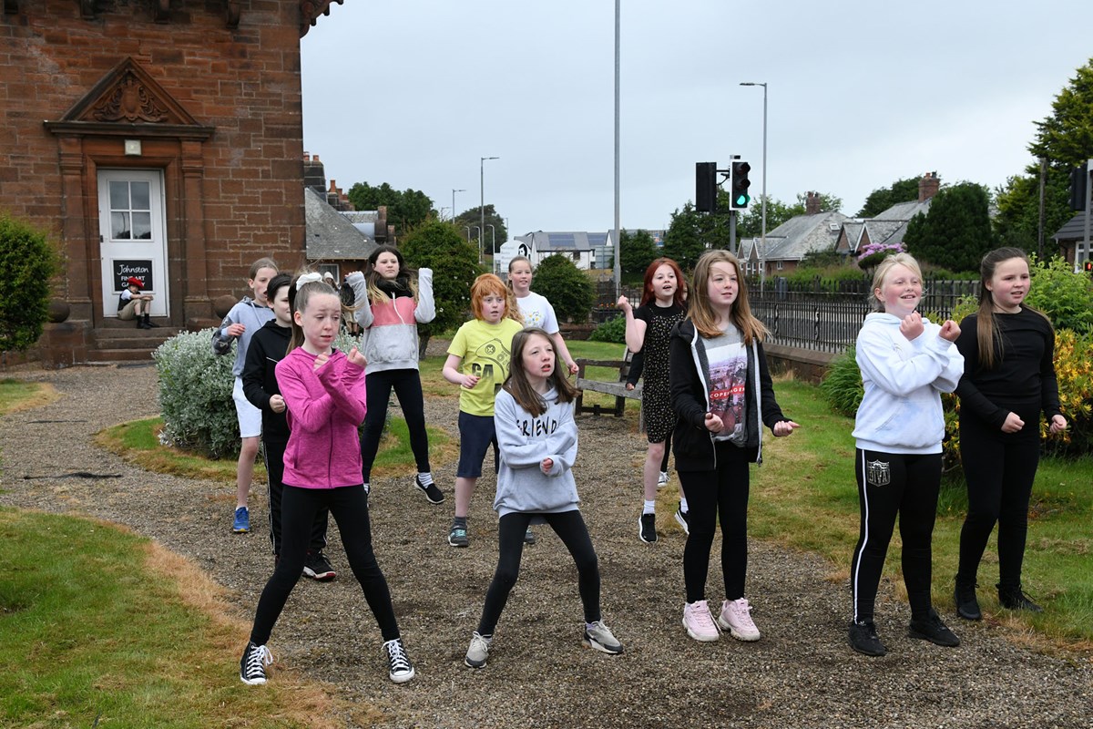 dance, Mauchline PS