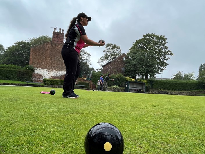 Harehills Park Bowling Club: Harehills club captain Laura Hassoun, who has been bowling since she was three years old. Harehills Park Bowling Club has seen a huge surge in new players since signing up to become one of the city’s Warm Spaces, a network of venues helping people in Leeds manage their home energy costs and get free support, advice and guidance.