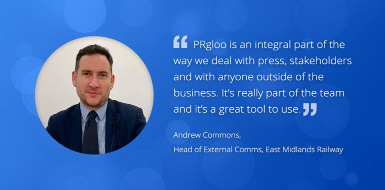 PRgloo - Helping to Keep Transport Communicators on Track: AndrewCommonsEMR2