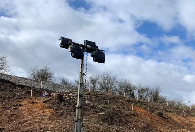 Landslip on the Uckfield line