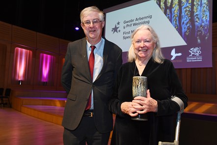 FM and Gillian Clarke