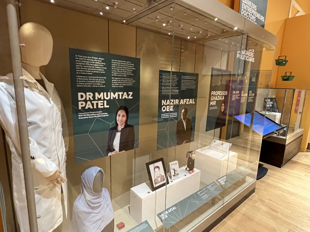 Muslims in the North: The new Muslims in the North display at Leeds City Museum.