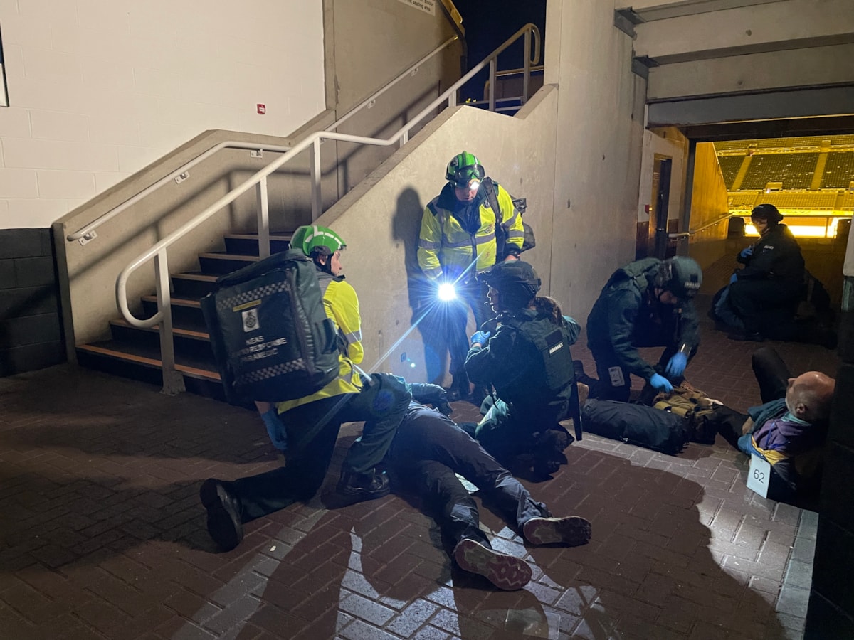 St James Park training exercise March 2025 (2)
