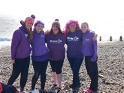 Heads On charity sea dip for International Women's Day 4