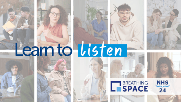 Breathing Space - campaign toolkit 2025: Breathing Space - Learn to listen - header