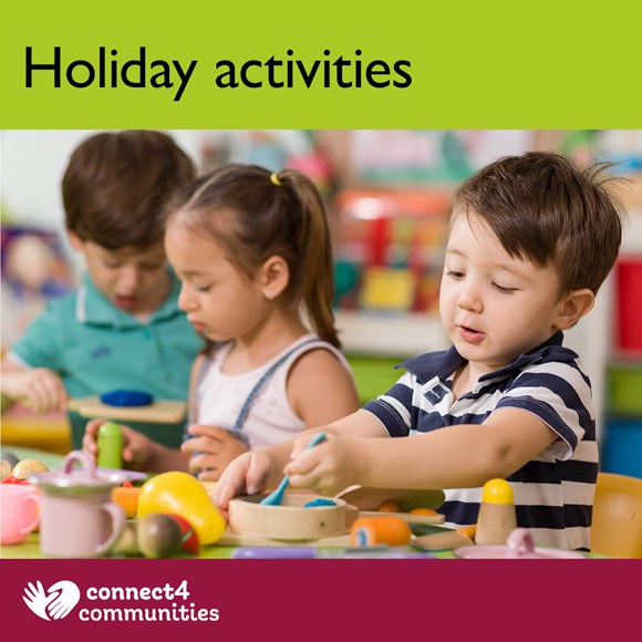 Council supports food and activity schemes this Christmas: 4827CS Holiday activities - SM square v2 - June 20212