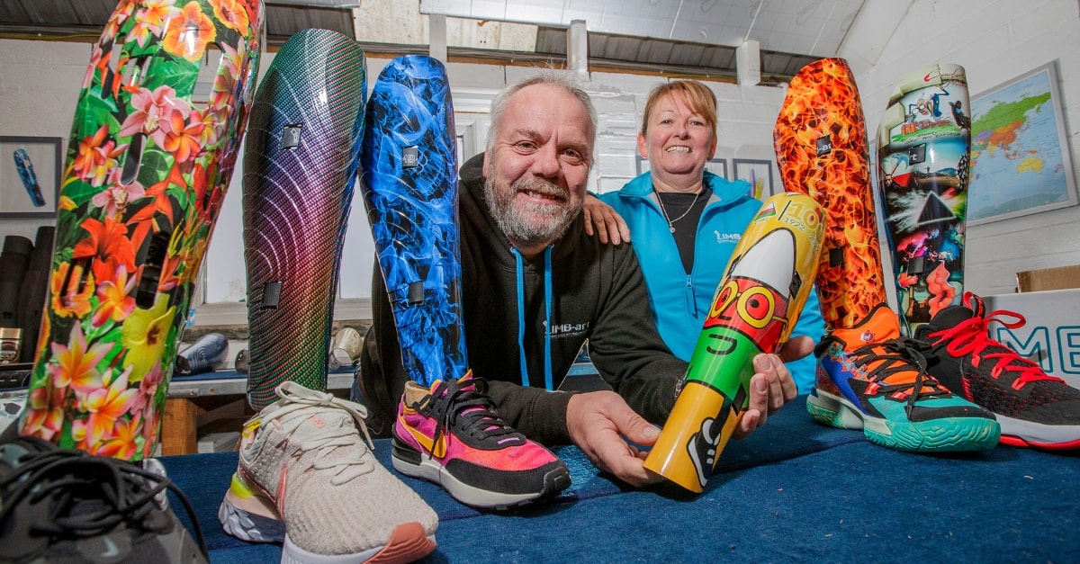 Limb-art was founded by former ParalympianMark Williams