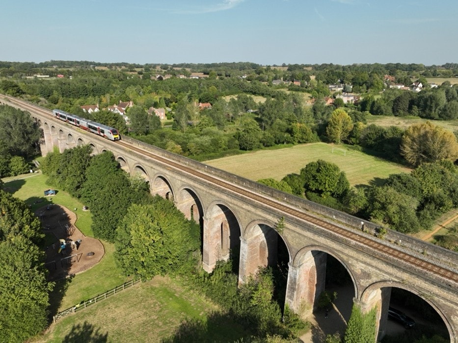 Anglia Greated Anglia train viaduct