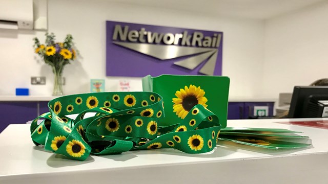 Sunflower lanyards and ticket holders 4