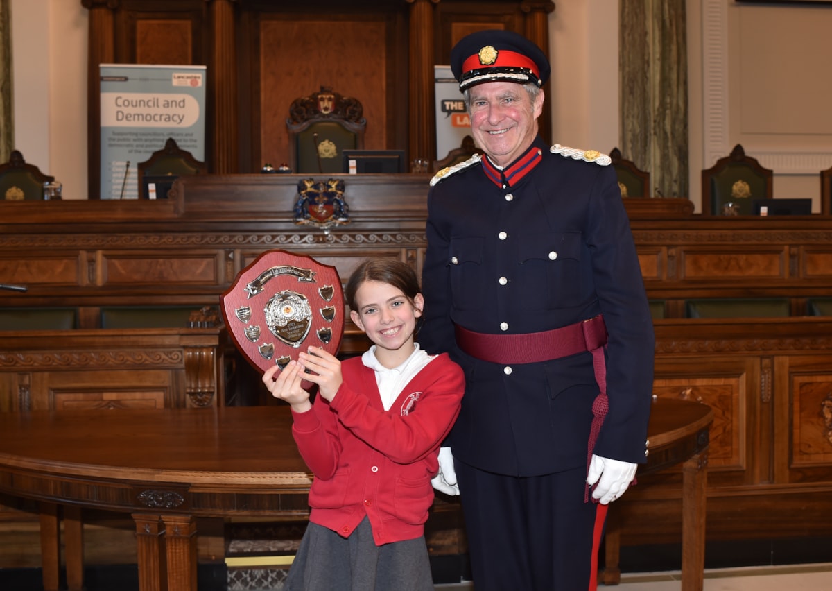 Freya from Chorley St Peter’s Church of England Primary School