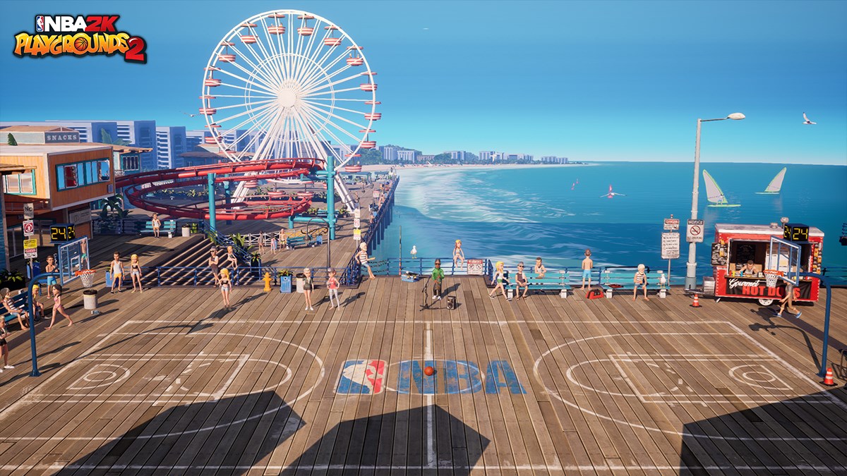 NBA2K PG2 Santa Monica