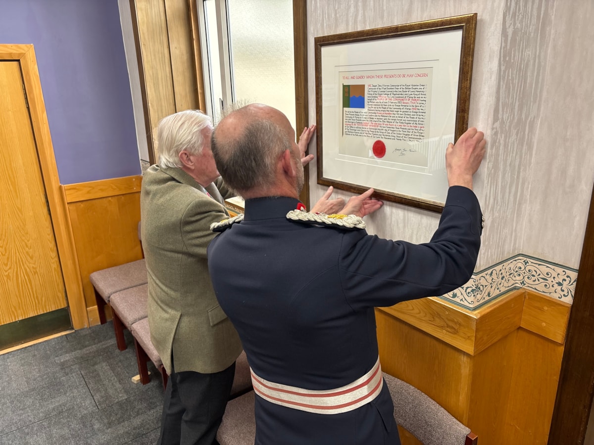 Moray Flag letters patent 5