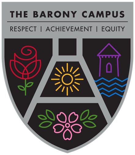 The Barony Campus logo (Colour)