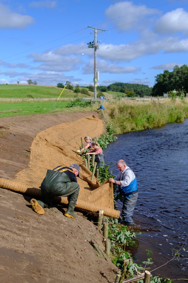 Working with Rivers placement at Ayrshire Rivers Trust