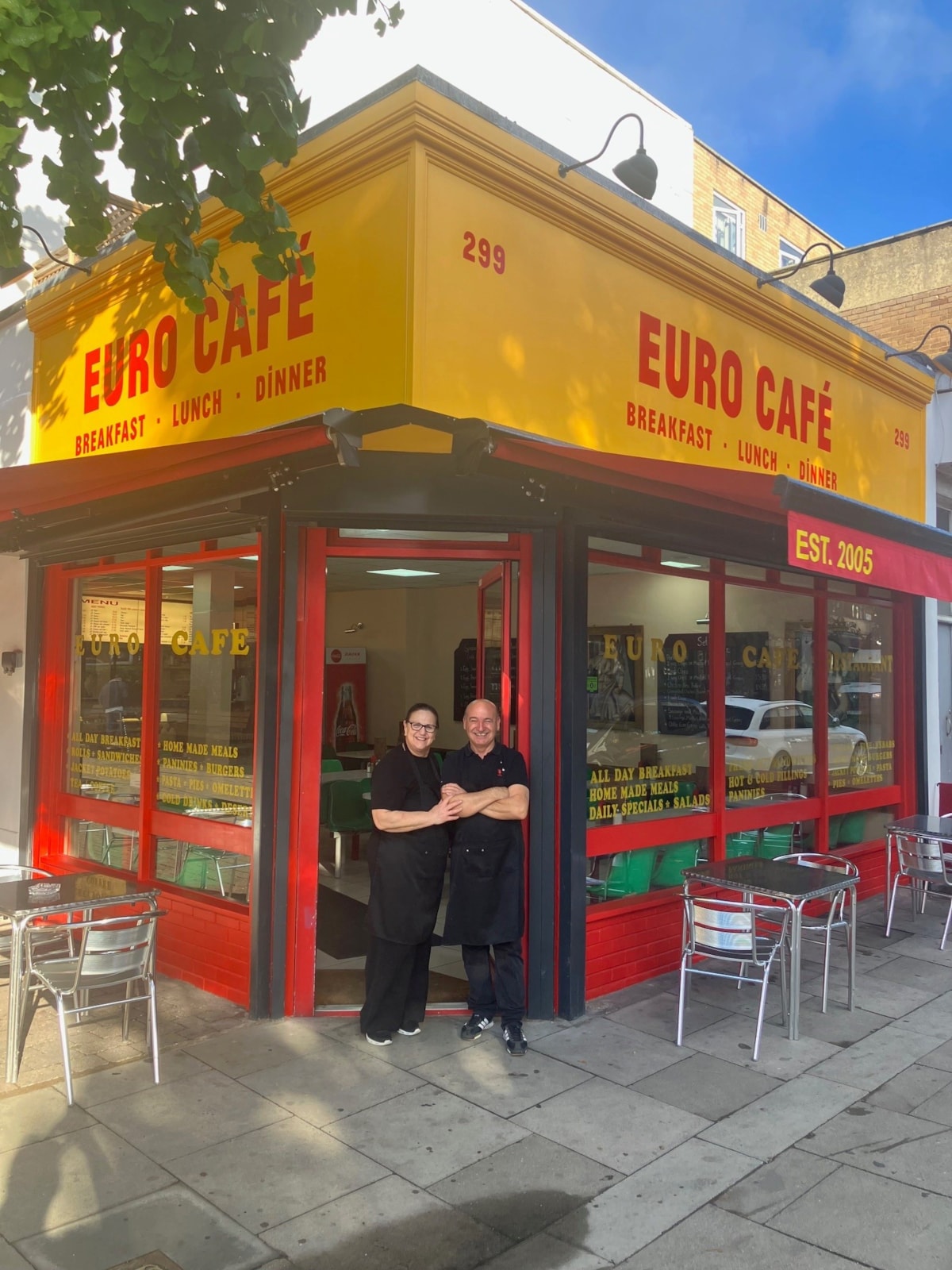 Euro Café Shopfront Transformation