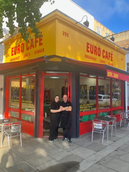 Euro Café Shopfront Transformation