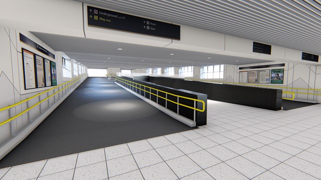 Clearing the way: Euston station’s platform ramp revamp revealed: Euston Ramp 8-11 Visualisation-2
