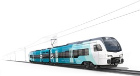 Zero-emission train for partially electrified track, Netherlands