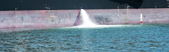 Addressing invasive species in ships’ ballast water - treaty amendments enter into force: Ballast Water banner