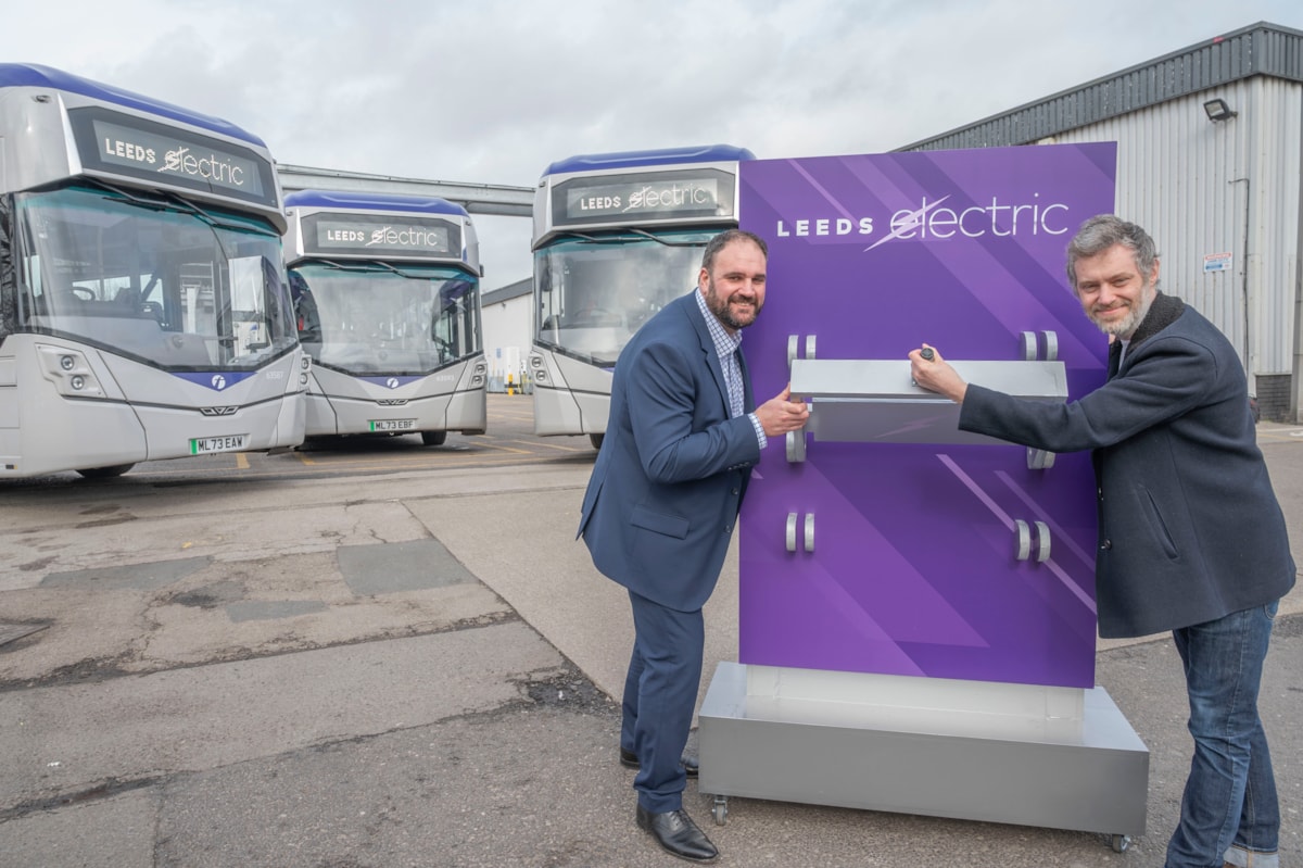 First Bus 'switch on' Bramley depot 4