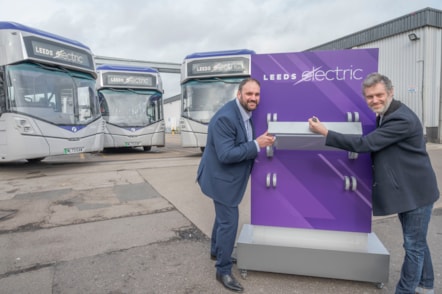 First Bus 'switch on' Bramley depot 4