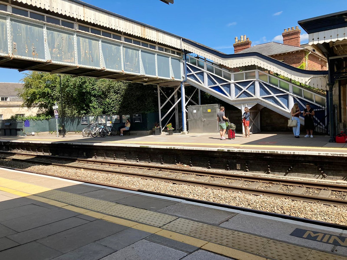 Stroud Station footbridge