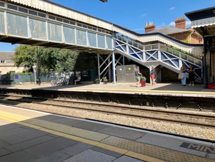 Stroud Station footbridge