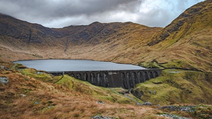 Siemens helps Cruachan Hydroelectric Power Station remove F-gas switchgear and replace with clean air technology: Drax Group - Cruachan-Dam-Resevoir
