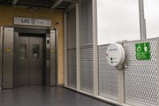 TfL Image - Step-free access complete at Mill Hill East Tube station lift