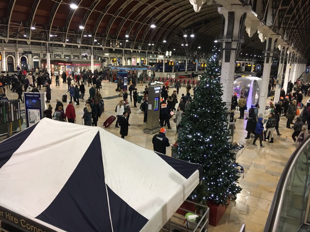 Passengers on the Great Western Railway urged to plan ahead this Christmas and New Year: The upgrade work will impact on services heading towards Paddington