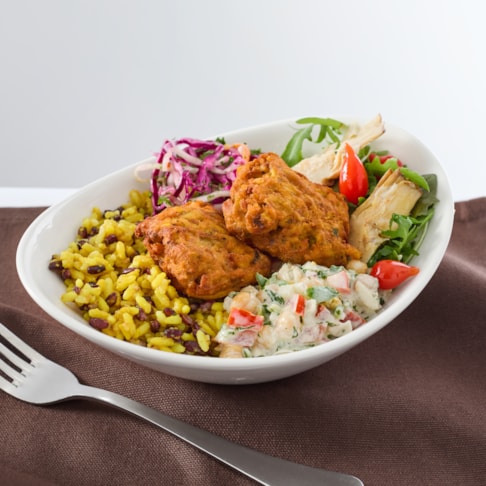 LNER Autumn Menu Fritter Salad Box