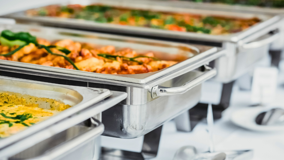 Catering stock image